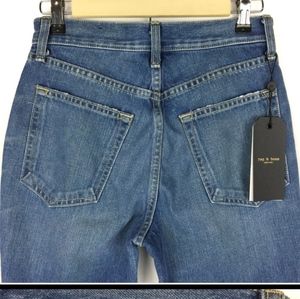 Rag & Bone High Rise Ankle Skinny Jeans “Pamela”